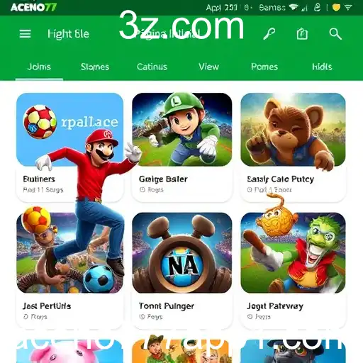Explorando a Categoria de Jogos 'Página Inicial' no Aceno777.app
